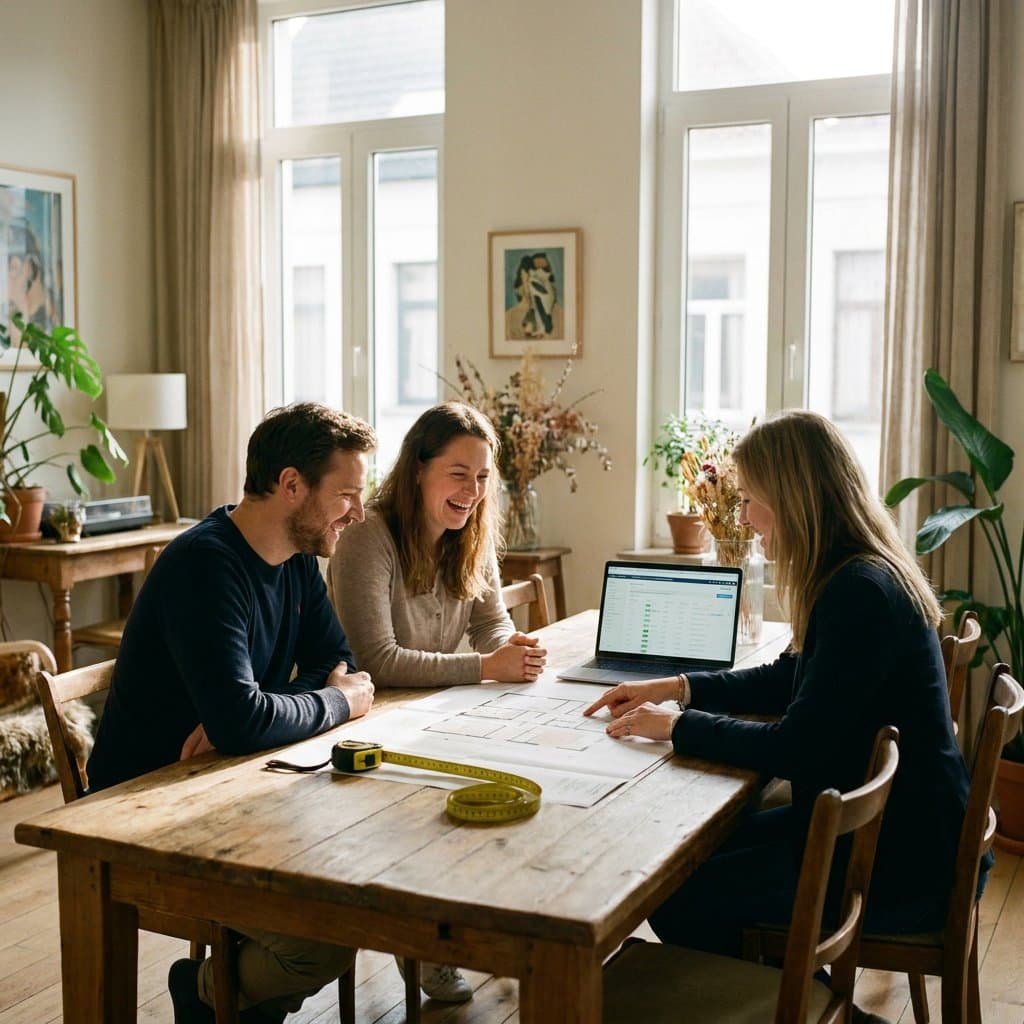 Stappenplan woning schatten